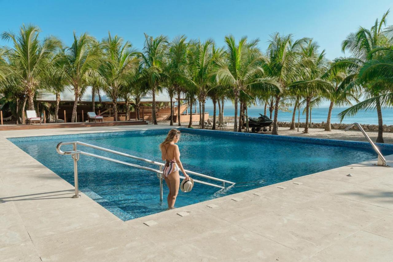 Castillete Hotel & Beach Club Tierra Bomba Eksteriør bilde